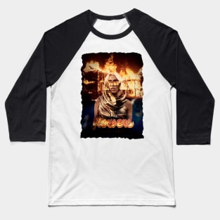 Miley Cyrus Flowers House Fire Baseball T-Shirt